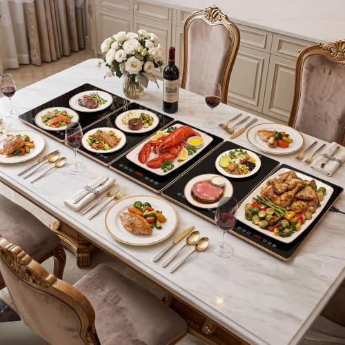 Warming Trays for Buffets Party Extra Large 51"x15", Warming Mat for Food - Image 7