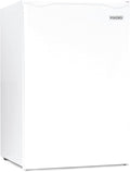 Igloo 2.6 Cu. Ft. Compact Refrigerator with Freezer - Mini Fridge for Dorm, Office, and Bedroom - Includes Adjustable Shelves and 8-Can Dispenser - 2-Liter Storage - White