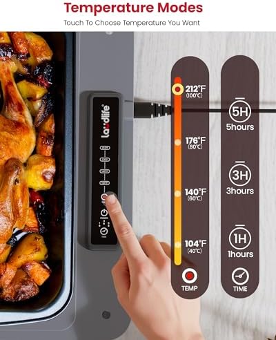 Extra Large Food Warming Mat, XXL 36"x16" Full-Surface Heating - Image 3