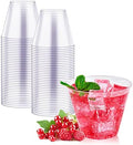 JOLLY CHEF 50 Pack 9 oz Clear Plastic Cups, Disposable Party Cups by JOLLYCHEF
