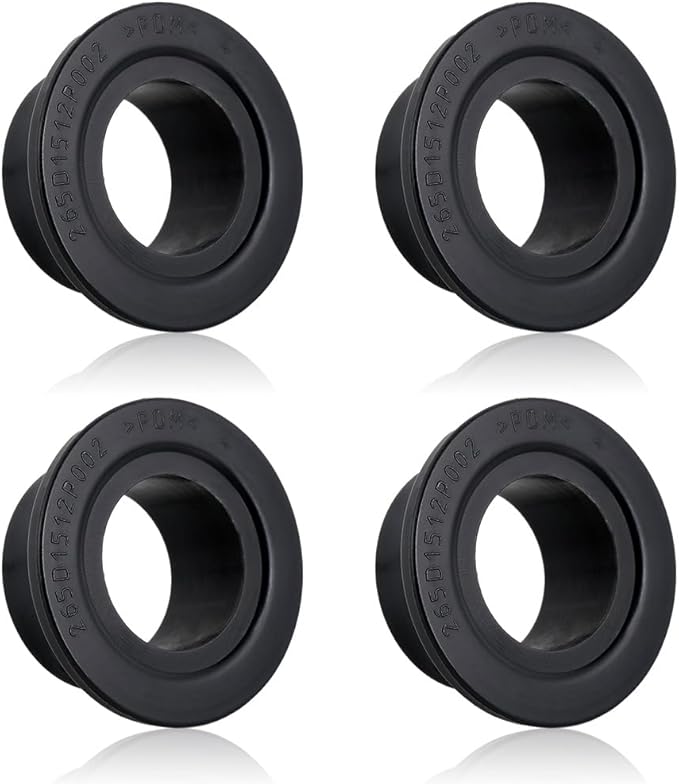 [Upgraded] WD12X26146 Dishwasher Wheels Lower Rack for GE, Lower Dishrack Roller, Replaces WD12X10435, AP6989036 (4 Pack)