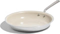 Made In Cookware - 12" Ceramic Non Stick Frying Pan (Stainless Handle) - 5-Ply Stainless Clad with Stay-Cool Handle - Professional Cookware