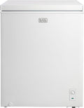 BLACK+DECKER 5.0 Cu. Ft. Chest Freezer, Holds up to 175 Lbs. of Frozen Food with Organizer Basket