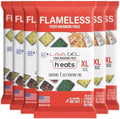 Flameless Food Warming Pads (6 Pack) - Food Warmers for Parties Buffet Disposable - Party Buffet Servers and Warmers for Full Size Pans - Heating Pads for Chafing Dish- Must-Have Catering Supplies by H%C2%B0eatsbyLavaGel