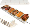 Electric Warming Trays for Buffets Party - 52 x 15 inches Food Warmers with Precise Temperature Control, Flexible Combination Buffet Servers and Warmers for Home Entertaining and Catering by NewEnglandStories