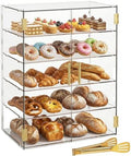 5 Tiers Countertop Bakery Display Case by CityjoyMakeYourLifeEasily