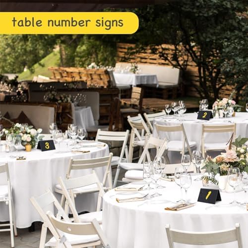 PigPotParty Acrylic Mini Chalkboard Signs, 12 Pcs 4"x3" Small Food Labels - Image 4