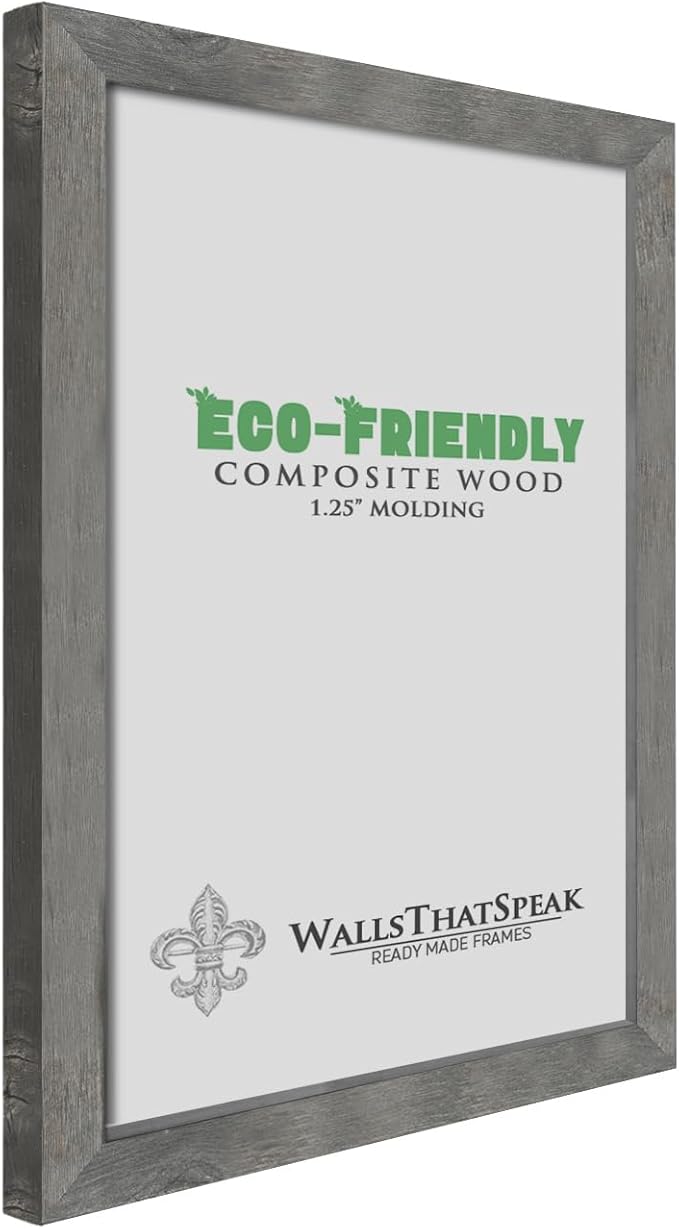 wallsthatspeak 19x27 American Barn Picture Frame for Puzzles Posters Photos or Artwork