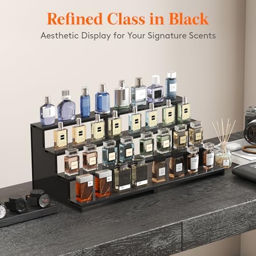 Lifewit 12" Perfume Organizer, Cologne Stand Tool-Free Assembly, 2 Pcs - Image 4