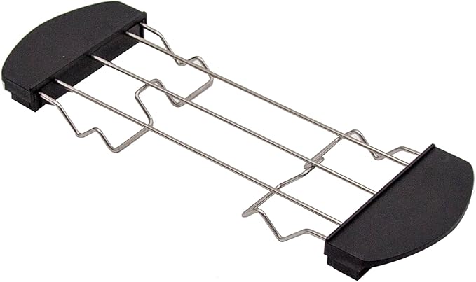 Toast Rack Stainless Steel Toaster Warming Rack Toaster Cooling Grid Bread Rack Grilling Rack Holder Toaster Holder Rack for Outdoor Hiking Kitchen 26cm