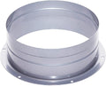 Duct Connector 6 Inch (5.75 inch) Flange Metal Straight Pipe Flange for Heating Cooling Ventilation System