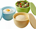 Silicone Bowl Liners for 5 Qt KitchenAid Mixers, Sets of 3 Liners & Lids for Tilt-Head Stand Mixer, Mixing Bowl Insert