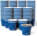 JOLLY CHEF Paper Coffee Cups 10 oz 120 Pack Insulated Paper Cups Blue by JOLLYCHEF
