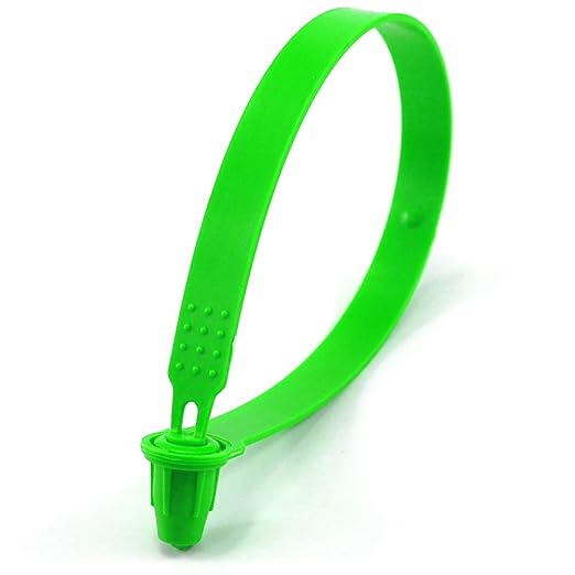 Leadseals(R) 1000 Plastic Truck Door Seal Tamper Evident Tite-Lock Security Tags Numbered Safty Disposable Locks for Trailer Logistics Transport Package Shipping
