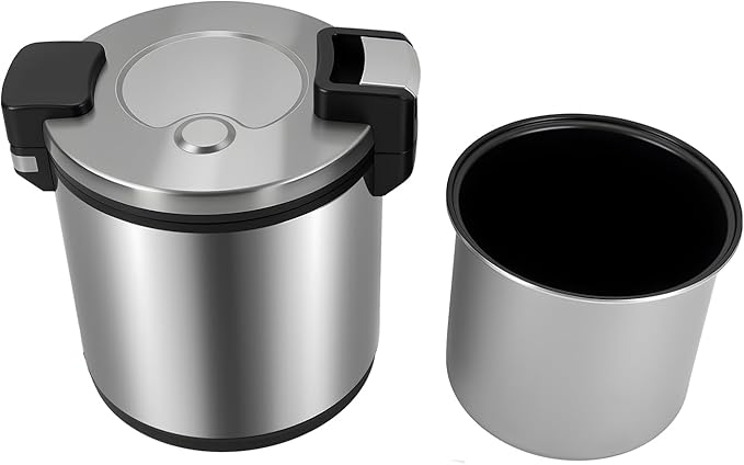 120 Cup Commercial Rice Warmer (Not Cooker), 24.3 QT Big Rice Warmer, Food Soup Sushi Warmers, Constant Temp. 154°F and 161°F, 110W, Non-Stick Inner Pot