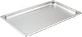 Winco SPF1 1-1/4-Inch Pan, Full,Stainless Steel,Medium