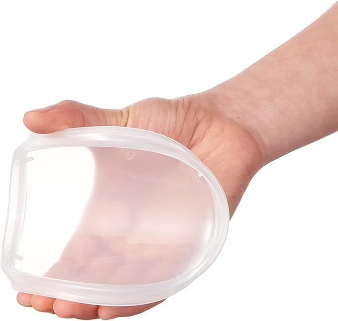 FULING [48pack 8oz Plastic Containers with Lids Deli Disposable Food Storage Takeout Containers Airtight BPA-Free Leakproof Round Bowls for Soup Salad Restaurant Supplies with Clear Lids