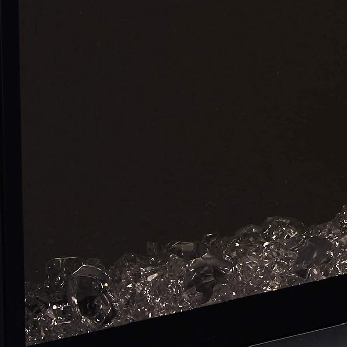 Dimplex IgniteXL 50" Built-in Linear Electric Fireplace (Model: XLF50), 8530/5118 BTU, 240/120 Volt, 2500/1500 Watt, Black