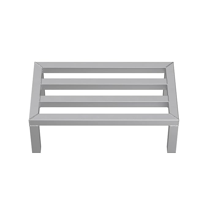 24'' x 14'' x 8'' Aluminum Dunnage Rack - 1300 lb. Capacity