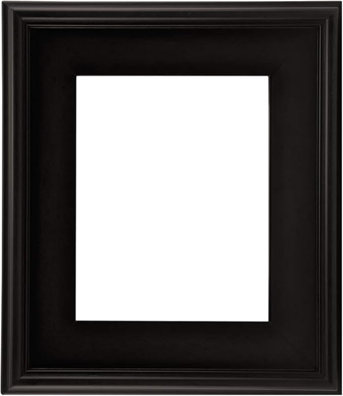 Creative Mark Plein Air Style Frame, Black, 9x12-2.75" Wide Moulding with 1/2" Rabbet Depth, Open Back W/O Glazing, Museum Quality, For Art Panels, Stretched Canvas, Pictures & More