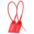 1050 PCS Red Numbered Security Zip Ties for Fire Extinguisher Plastic Tamper Evident Seal Tags Pull Tite Self-Locking Disposable Safety Locks
