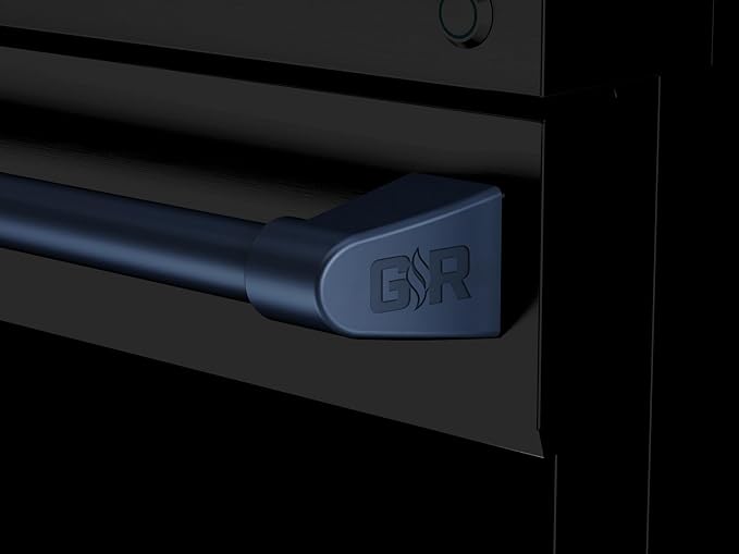 Gordon Ramsay by THOR Kitchen 48 Inch Professional Gas Range with Double Oven in Black/Navy Blue