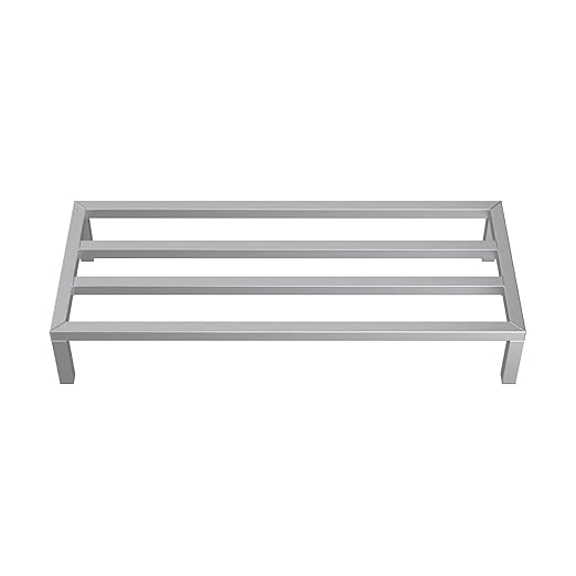 48'' x 20'' x 8'' Aluminum Dunnage Rack - 1685 lb. Capacity