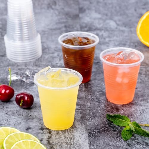 JOLLY CHEF 3 oz Clear Plastic Cups, 300 Pack Disposable Mouthwash Cups - Image 7