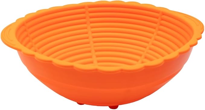 Cultures for Health Silicone Banneton Bread Proofing Basket | Complete Non-Stick Set of Two | 9-Inch Round & 10-Inch Oval Sourdough Proofing Basket | Ideal for Sourdough and Bread Baking Easy to Clean