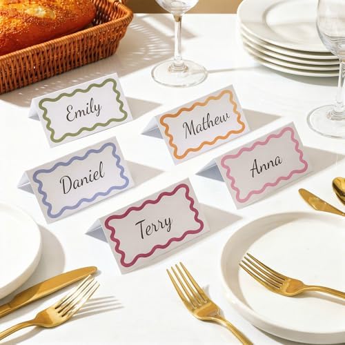 50Pcs Blank Food Cards, Food Labels for Party Buffet Price Labels - Image 2