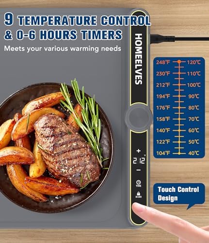 Warming Mat for Food,Rapid Heating Food Warming Mat - Image 2