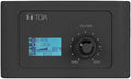 TOA Electronics M-800RCB-AMRemote Audio Control Panel with Volume/Routing Control Knob, Black; Designed for Exclusive Use with The M-8080D Digital Matrix Mixer
