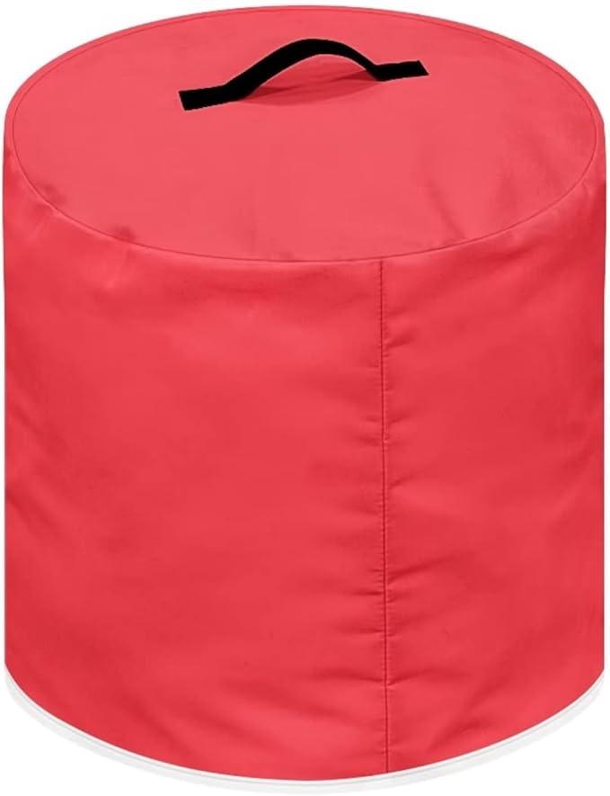 Red Pressure Cooker Cover Dust Cover 3qt,Kitchen Appliance Cover for Air fryer/Rice Cooker/Oven/Toaster/Stand Mixer/Steamer,Food Processor Cover