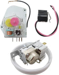 Professional 2198202 Cold Control Thermostat W10822278 Defrost Timer W10225581 Bimetal Thermostat Refrigerator Defrost Repair Kit for Whirlpool for Kenmore for KitchenAid Fridges