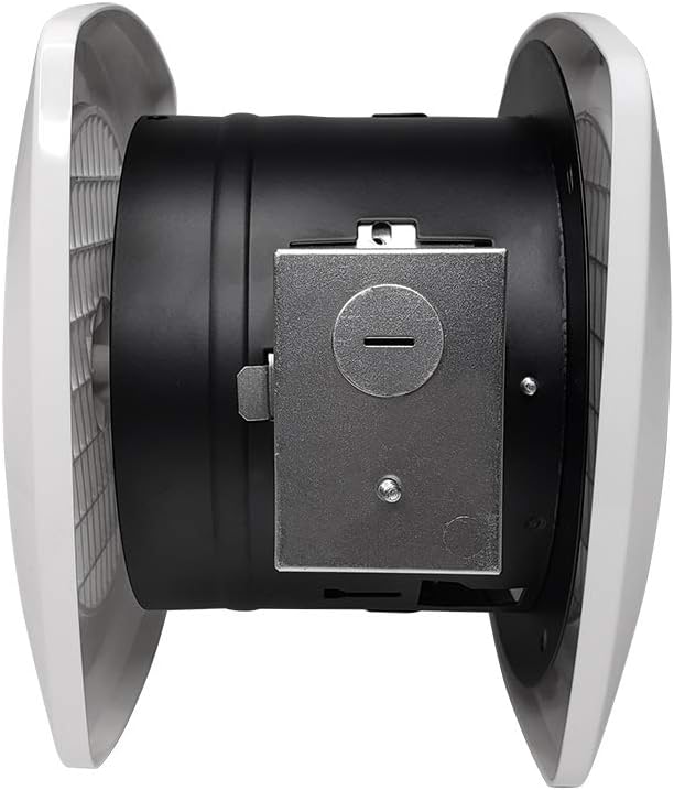 BV Ventilation Exhaust Fan for Home 90 CFM - Wall Fan 4.0 Sones Quiet & Efficient Room-to-Room Airflow, up to 85 sq ft | 6" Diameter | Customizable Vent Fan - Removes Heat, Odors, Smoke & Humidity