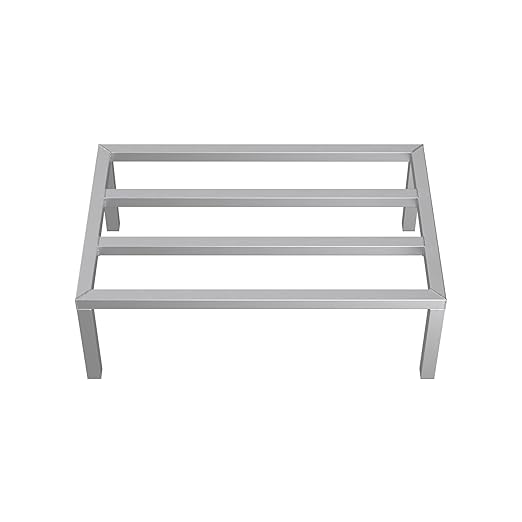 36'' x 24'' x 12'' Aluminum Dunnage Rack - 1715 lb. Capacity
