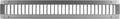 Repa Market 25" x 3" Inch Air Grille for Round Spiral Ducts - Adjustable Single Louvre Blade - Galvanized Ventilation Cover - Side Fit Round Surface Canal Ducting from 7" to 15.75" Inches