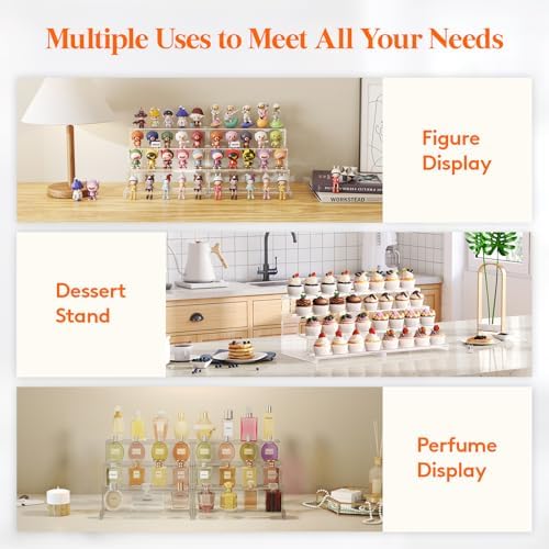 Lifewit 12" Perfume Organizer, Cologne Stand Tool-Free Assembly, 2 Pcs - Image 3