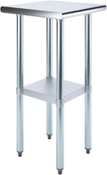 18 in. x 18 in. Stainless Steel Work Table | NSF Kitchen Prep Table | Utitly Metal Table