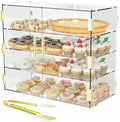 4 Tiers Countertop Bakery Display Case by CityjoyMakeYourLifeEasily