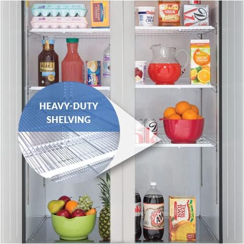 Kratos Commercial Freezer- 3- Solid Door Reach-In, Stainless Steel Exterior, 81" W (67K-006)
