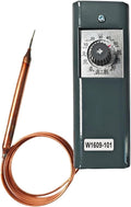 Refrigerator Thermostat Temperature Controller, Replacement for W1609-101 Compatible Units, Universal Fit for Freezers/ACS/Cold Rooms (-34°C to 32°C) with 5ft Capillary, OEM 88965-1