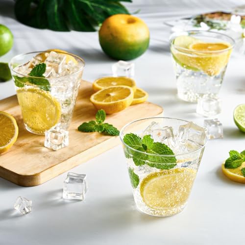 JOLLY CHEF 200 Pack 10 oz Clear Plastic Cups, Disposable Party Cups - Image 4