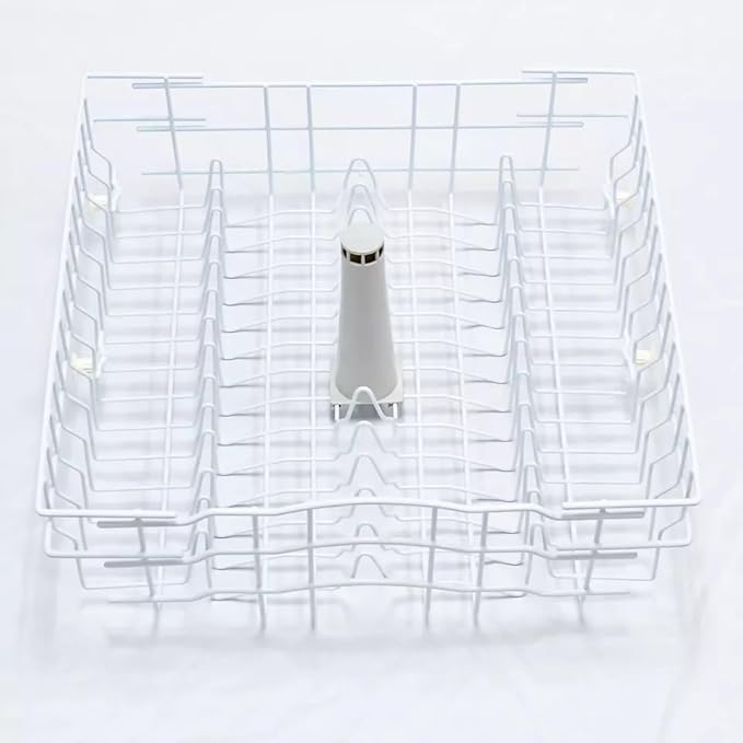 Dishwasher Upper Dish Rack Compatible with GE GRB501HW129 GRB501HW139 GSB9230LD129 GSC3200ZZ0BL GSC3204X00AB GSC3204X00WB GSC3204X00WW GSC3204X01WW GSC3204X02WW GSC3204X03WW GSC3230ZZ0WW GSC3304X00AB