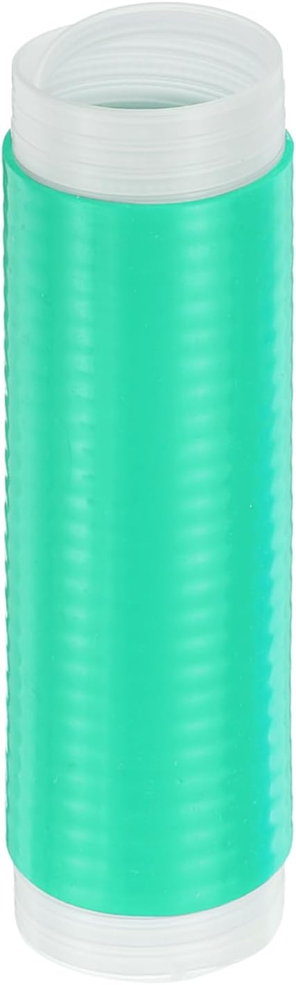 uxcell Silicone Pan Handle Sleeve, Heat Resistant Potholder Pot Holders Cover Sleeve for Frying Pan Handle Spatulas, Green (S)