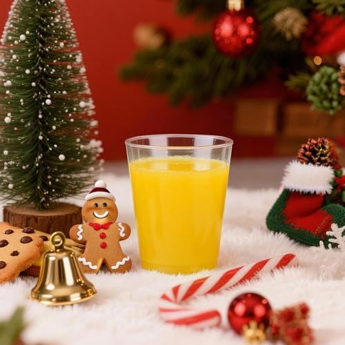 JOLLY CHEF 50 Pack 14 oz Clear Plastic Cups, Disposable Party Cups - Image 6