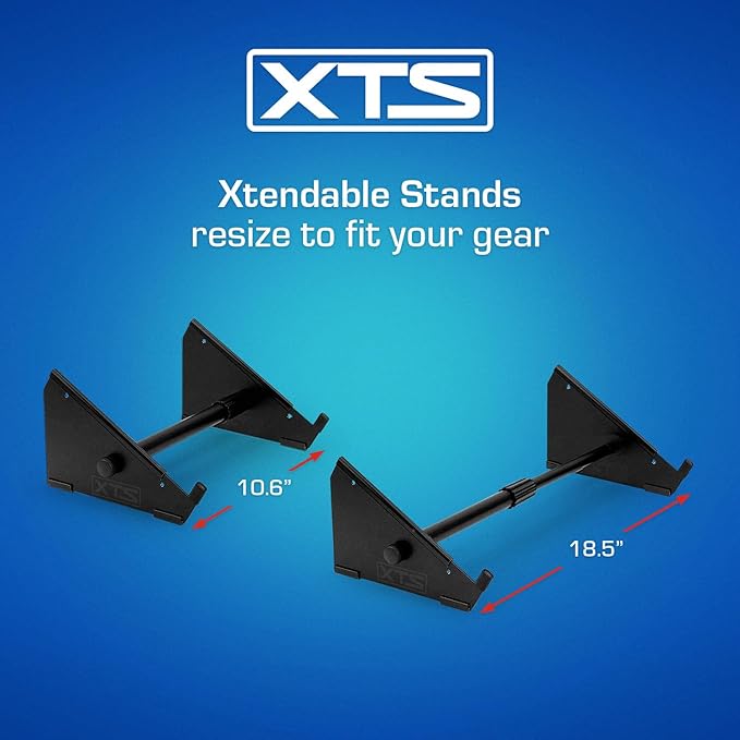 ANALOG CASES XTS Desktop Stand, Large 10.6" - 18.5" Size For Sampler / Synth / MIDI Controller / Drum Machine, Fits Akai MPC Live 2 / Ableton Push 3 / Native Instruments Maschine and more
