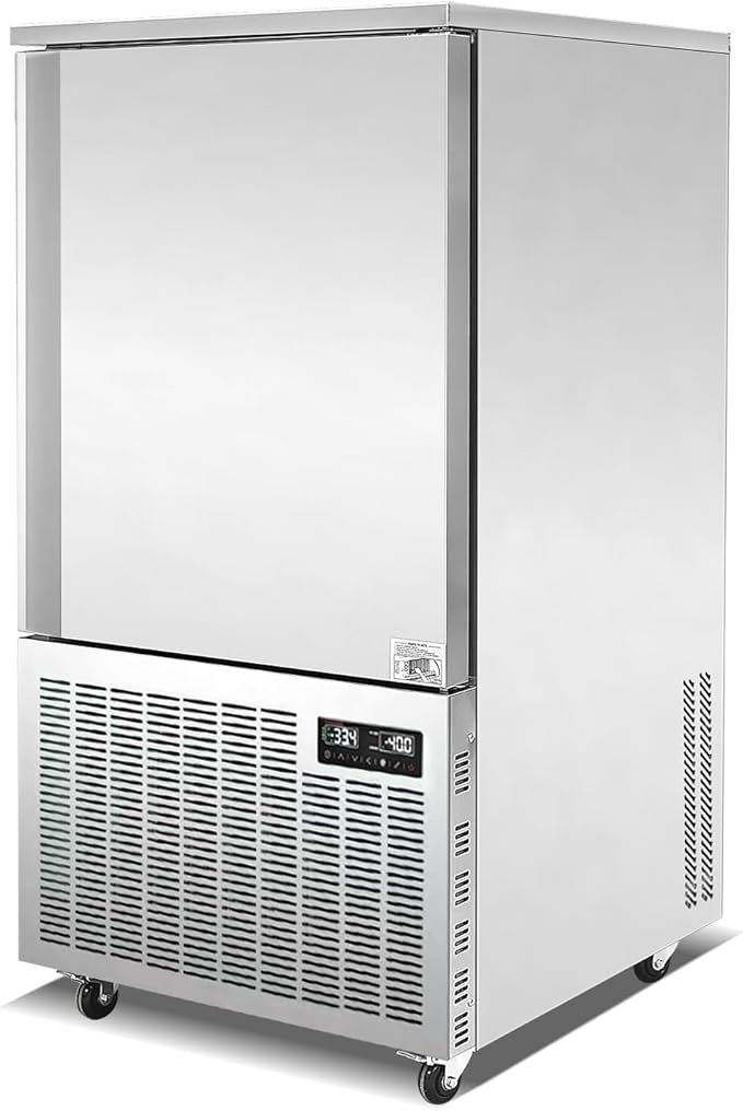 Commercial 10 Trays Blast Chiller,Blast Chiller & Freezer, Chest Freezer,Batch Chiller for Hard ice Cream,Cakes,Chicken,Fish,Sushi Rice in Restaurant,Hotel,School