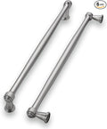 khtumeware 6 Pack 10 Inch(256mm) Brushed Satin Nickel Cabinet Pulls Kitchen Cabinet Handles Cabinet Hardware for Cupboard Drawer Handles Dresser Pulls