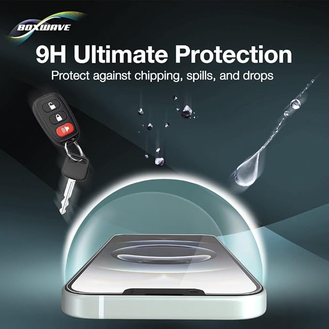 BoxWave Screen Protector Compatible with Revolution Cooking InstaGLO R90 Toaster - ClearTouch Anti-Glare ToughShield 9H (2-Pack), Anti-Glare 9H Tough Flexible Film Screen Protector
